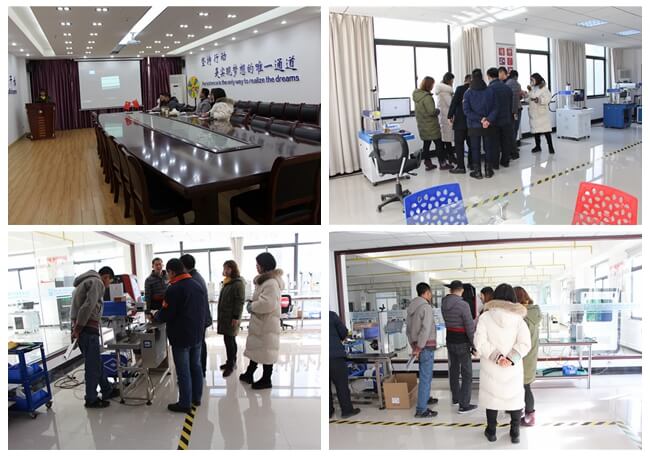 Indonesian customers visit OVLaser factory to negotiate business and order equipment!