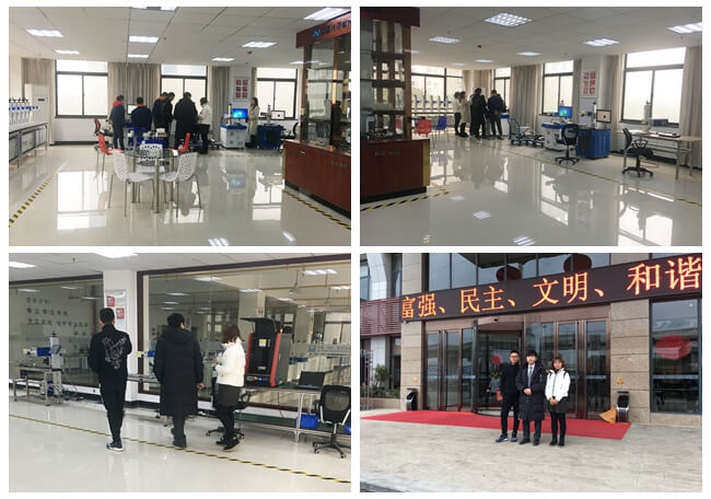 Korean customers visit OVLaser factory  to inspect order equipment