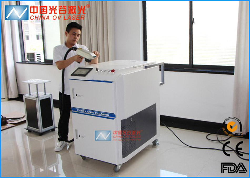 Surface Pretreatment Cleaning Laser Machine for Dirty Rust Paint Oxide Oil Removing