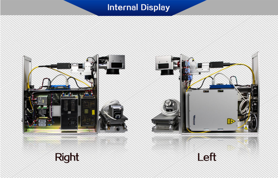 Hot Sale Chinese Factories 20W 50w Mini Metal Laser Marking Stainless Steel Fiber Laser Engraving Machine for sale