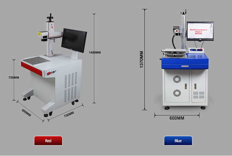 20w 30w Adjustable Flying Fiber Laser Marking Machine With Conveyor Belt For Pen