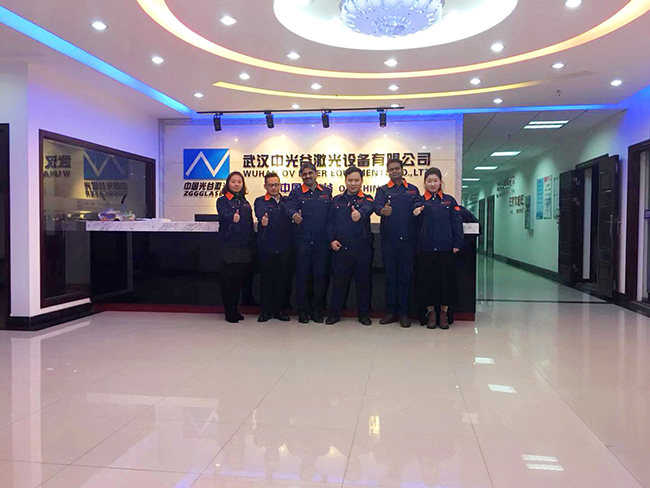 Dec.10,2018 Laser marking mahcine buyers visit OVLaser  Equipment Co.,Ltd to inspect and establish long-term cooperative relationships!