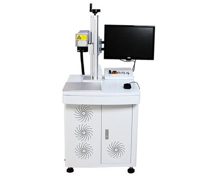 20watts 30watts Mini Table Fiber Laser Marker with Desk for Printing Logos on Metal