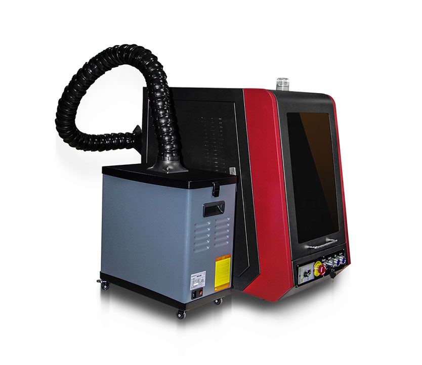 Enclosed Fiber laser marking mopa color metal Mobile phone logo 20W 30W 60W  fiber laser marking machine 