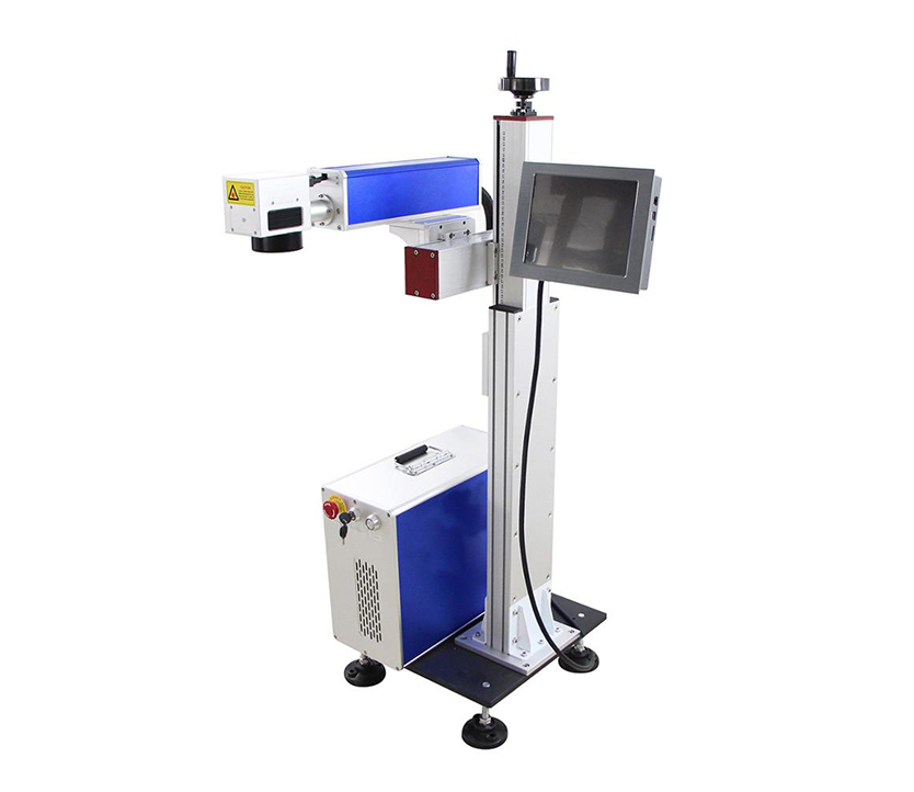 20W 30W 50W Laser Flying Fiber Laser Marking Machine For jewels 