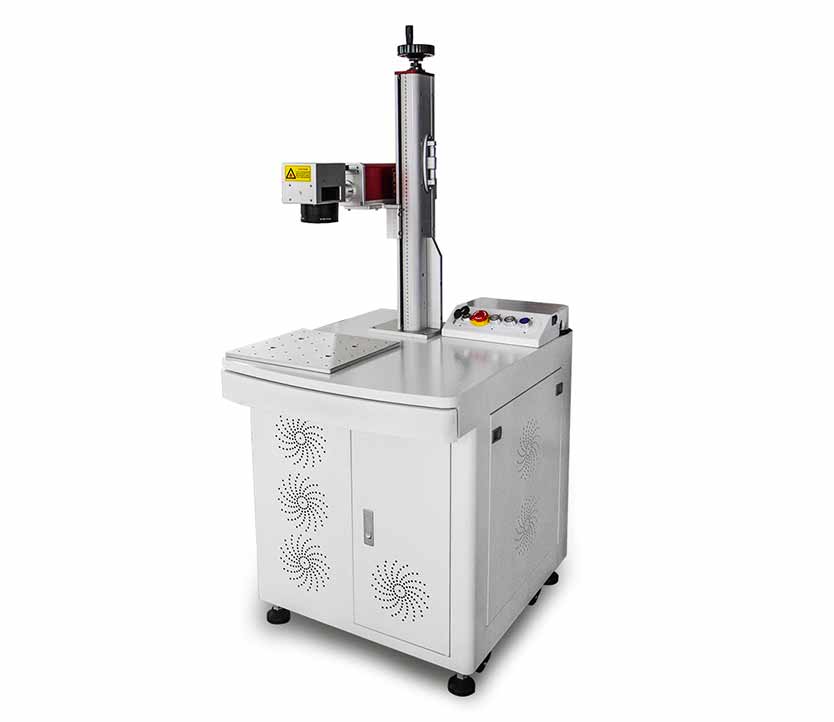 3d Air Cooling MOPA JPT M7 30W Partial Plastic Metal Fiber Laser Marking Machine 