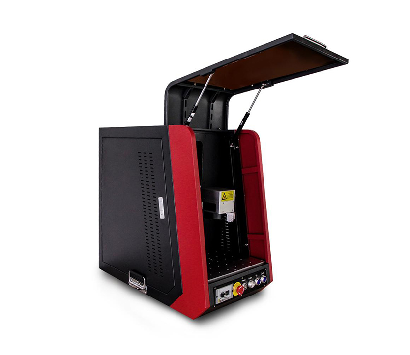 20W 30W 50W JPT 60w 80w 100w color mopa metal fiber laser marking machine for jewelry rubber plastic with rotary 