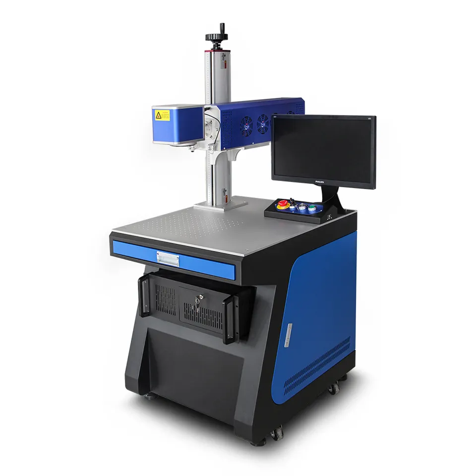 Davi Synrad 30W 60W CO2 laser marking machine galvo laser engraver for wood acrylic silicon PP PVC PC rubber paper