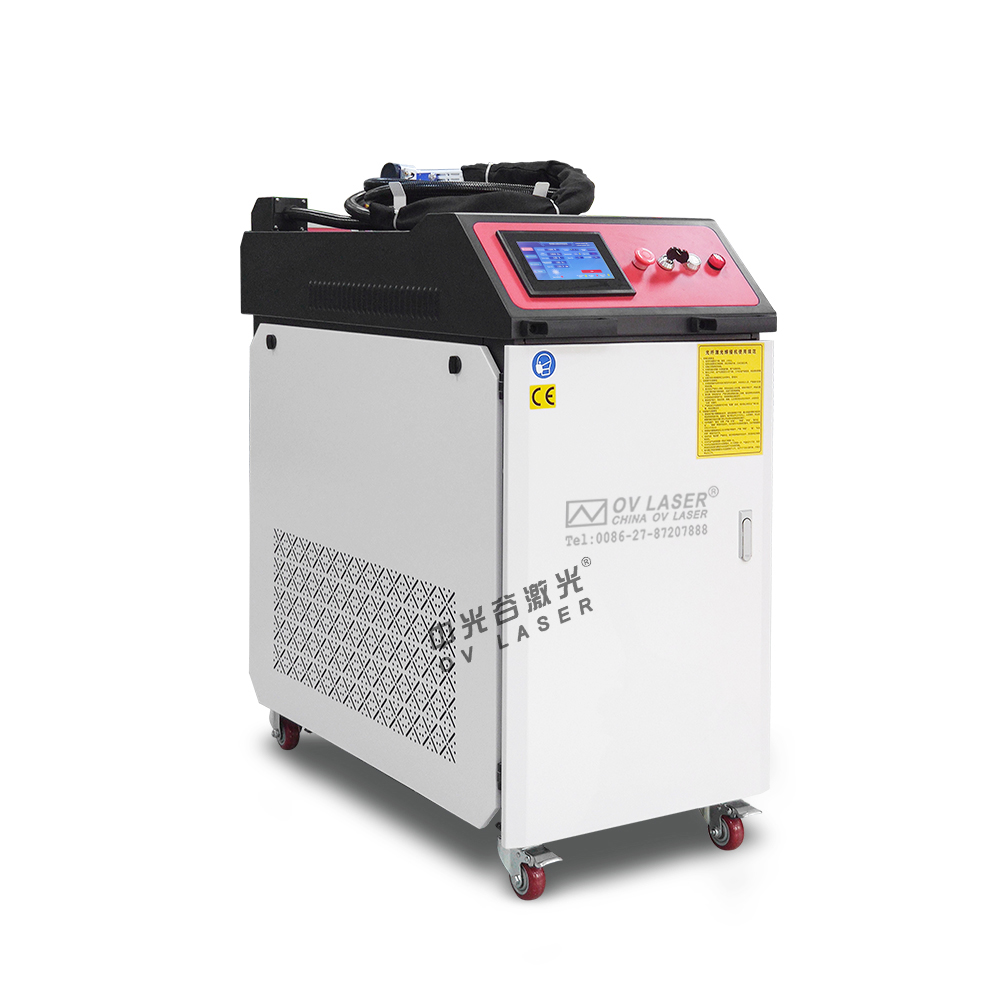 Continuous 1000W 1500W 2000W Handheld Laser Cleaning Machine Laser Rust Removal Cleaning Machine for Metal Steel Ship Mould Railway